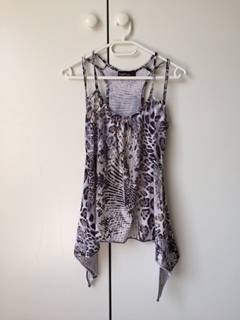 Boohoo Animal Print Top *MASS CLEARANCE*