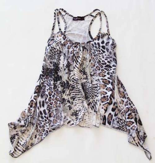 Boohoo Animal Print Top *MASS CLEARANCE*