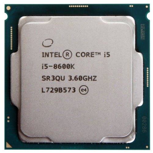 Intel® Core i5-8600k UNLOCKED | Demo Unit | 8th Gen CPU @ 3.60 GHz | 9MB Cache | 6 Cores | 6 Threads