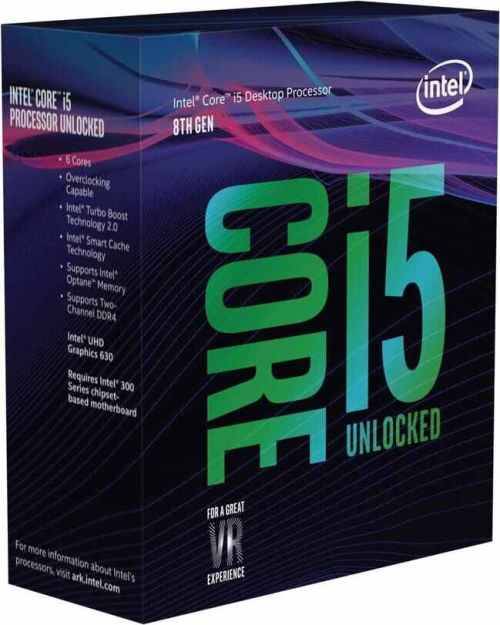 Intel® Core i5-8600k UNLOCKED | Demo Unit | 8th Gen CPU @ 3.60 GHz | 9MB Cache | 6 Cores | 6 Threads