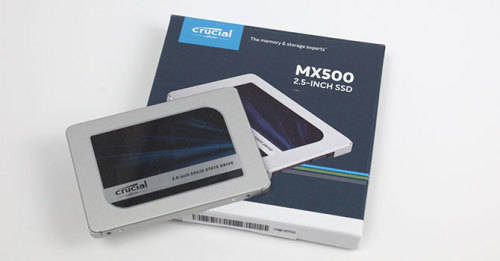 CRUCIAL MX500 500GB SSD 2.5 Inch Solid State Drive