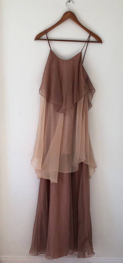 Vintage Waterfall Dress