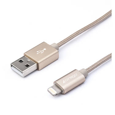 Cirago Lightning Braided Cable 0.9m