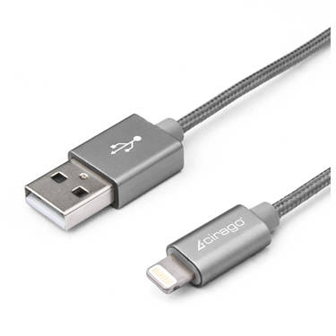Cirago Lightning Braided Cable 0.9m
