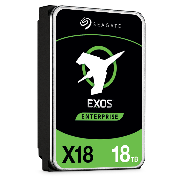 18TB Seagate Exos X18, 7200RPM, SATA 6Gb/s, 256MB Cache, 3.5` High Performance Desktop Hard Drive