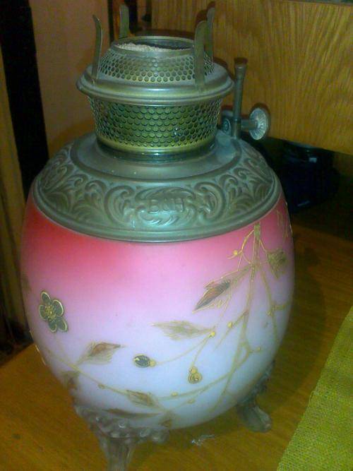OLD VICTORIAN LATERN PARAFINE