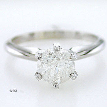 2.40Cts Real Solitiare Diamond Ring