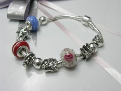 GORGEOUS PANDORA MULTI SUITE CHARM BRACELET IN 925 STERLING SILVER