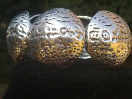 GORGEOUS TIBETAN SILVER STRETCH BRACELET
