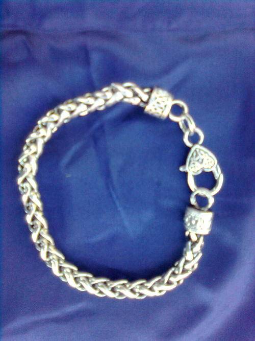 Extraordinary Linked Tibetan Silver Bracelet (Unisex)