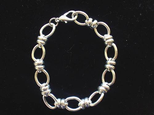 Lovely Vintorio Collection Unisex Tibetan Silver Links Bracelet