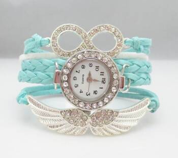 Womens Leather Bracelet Watch