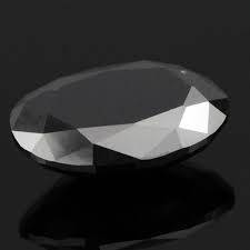 **GRADED AND APPRAISED** FROM SAN DIEGO** ORIGIN AFRICA-1.00 CARAT JET BLACK DIAMOND COLOUR ENHANCED