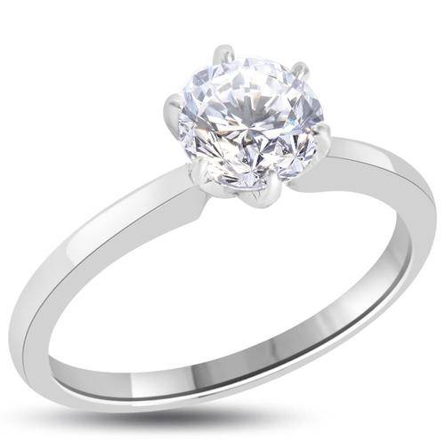 *UNTREATED*UNHEATED*NATURAL 2.00CT ROUND CUT SI1 DIAMOND SET IN 14KT GOLD ERV R125 050.00