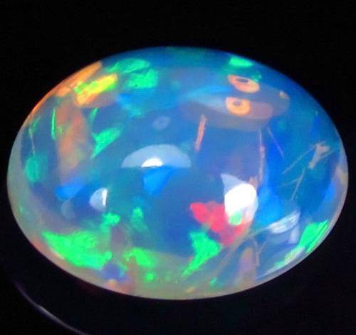 *WELO!* CERTIFIED 3.93 CARAT NATURAL UNHEATED PLAY OF COLORS OPAL *IF* HIGH VALUE!