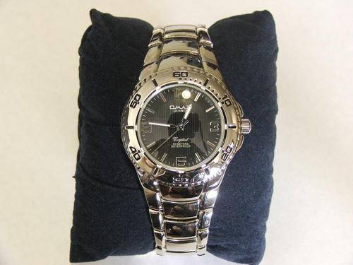***COOL AND FUNKY!!!***SILVER WATCH FROM THE OMAX COLLECTION!!!