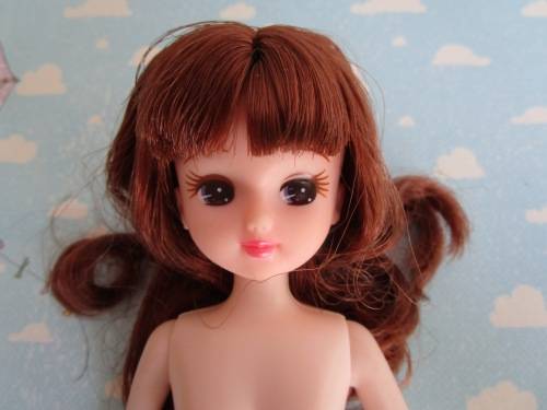 Licca chan doll ( brown hair)
