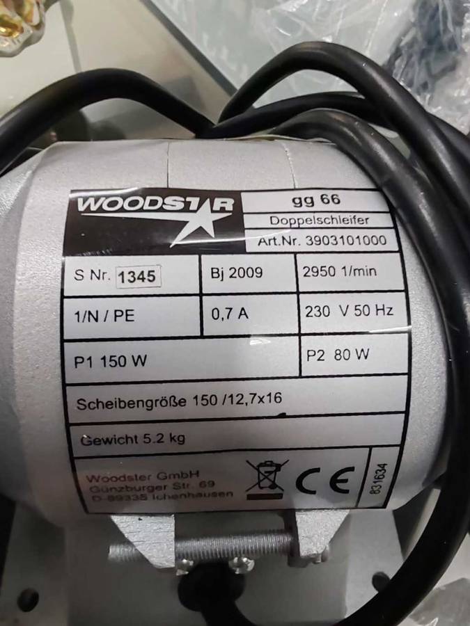 Woodster gg66 Bench Grinder