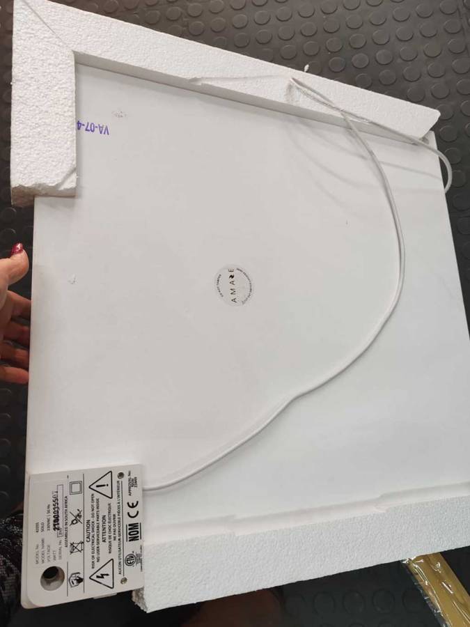 Amaze Solo Panel Heater 420W 600 x 600mm 42SS NEVER BEEN USED