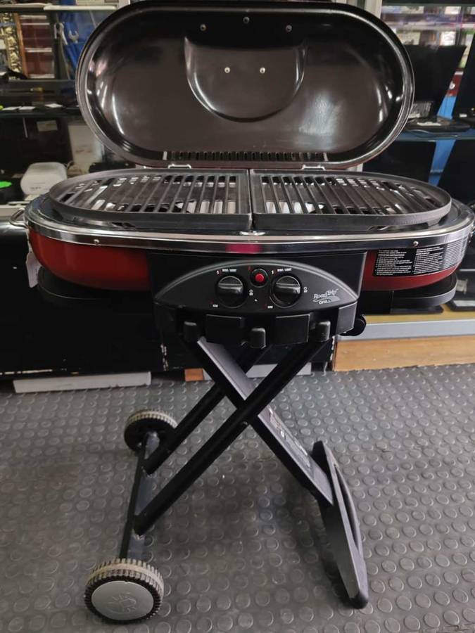 Coleman RoadTrip 9949A Series Portable Stand Up Propane Grill, Red