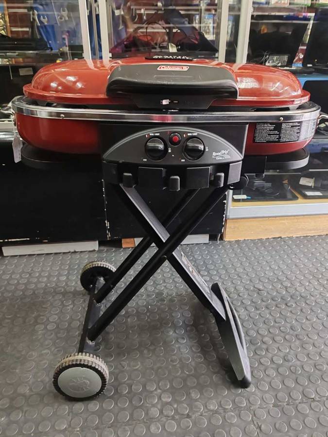 Coleman RoadTrip 9949A Series Portable Stand Up Propane Grill, Red