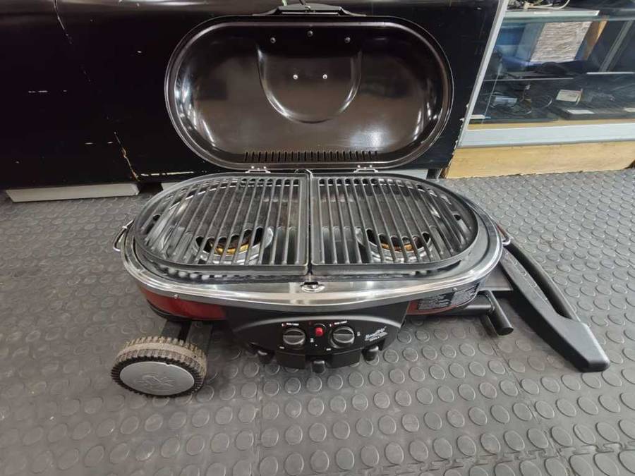 Coleman RoadTrip 9949A Series Portable Stand Up Propane Grill, Red
