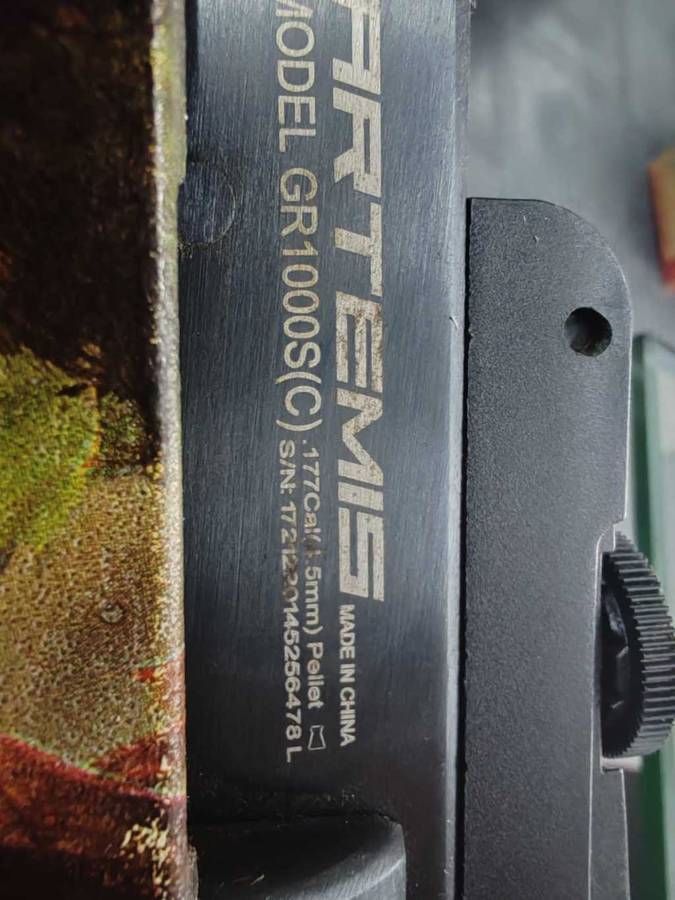 Artemis Camo 4.5mm Air Rifle - GR1000S
