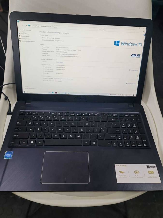 Asus VivoBook , 11.6" Dark Blue Laptop - Intel Celeron N3350, 4GB RAM, 1.10GHz , Windows 10 Home