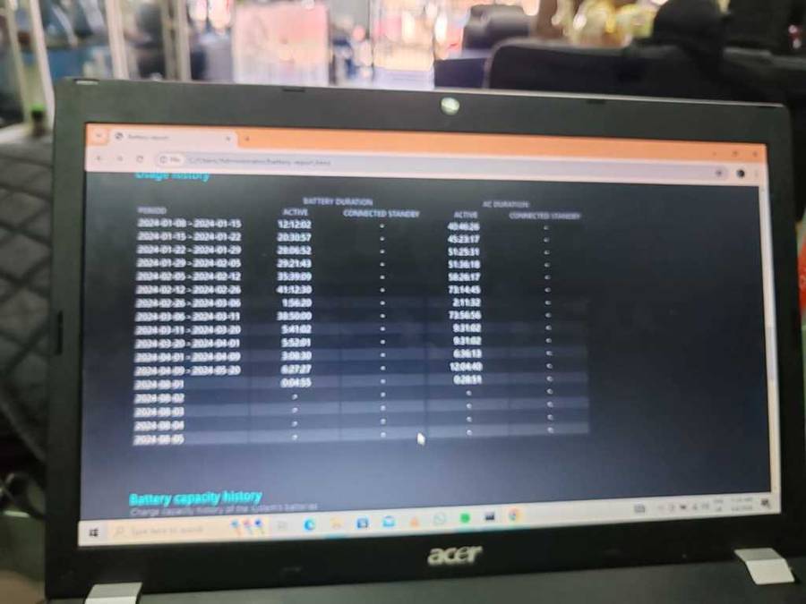 Acer Laptop TravelMate 5760G, Intel Core i5-2430M 2.40Hz, 12GB RAM, 15.6"LCD Display, 317GB H/Drive