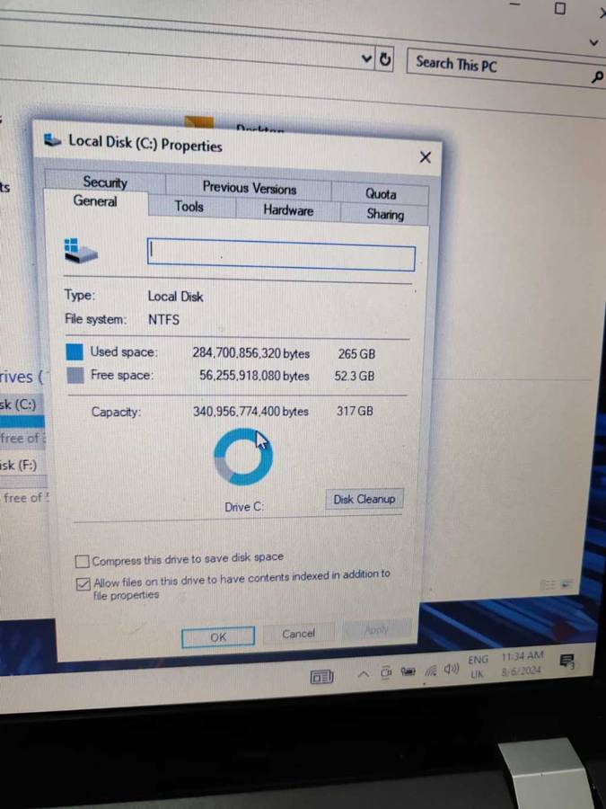 Acer Laptop TravelMate 5760G, Intel Core i5-2430M 2.40Hz, 12GB RAM, 15.6"LCD Display, 317GB H/Drive
