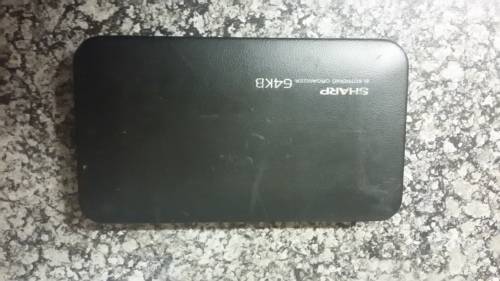 Sharp calculator and electronic organiser