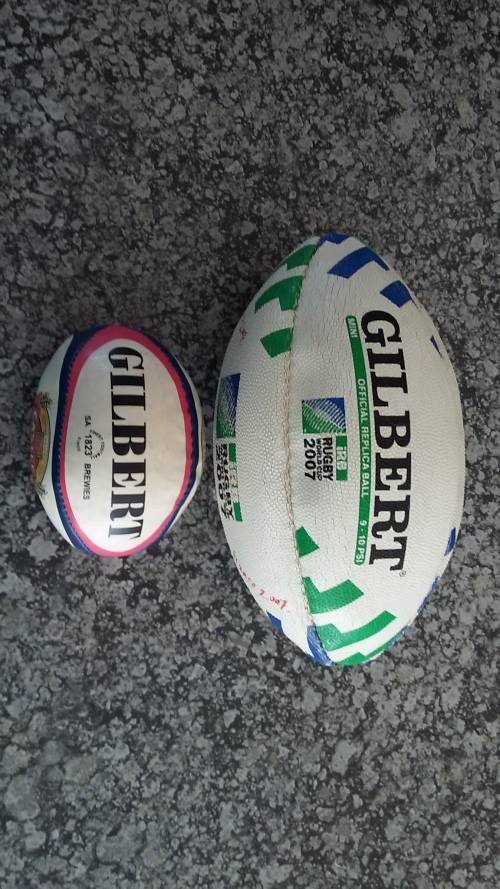 Gilbert stress ball,Miniature Gilbert 2007 rugby world cup ball