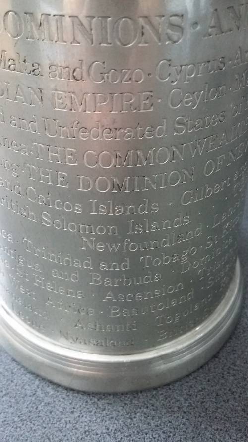 Umtali Brass,Wills Grove Ashtray,The Dominions And Colonies Of The British Empire Tankard