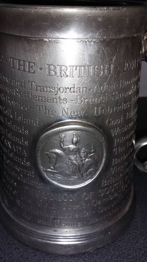 Umtali Brass,Wills Grove Ashtray,The Dominions And Colonies Of The British Empire Tankard