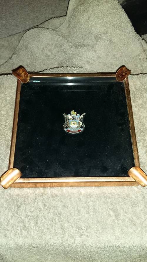 Umtali Brass,Wills Grove Ashtray,The Dominions And Colonies Of The British Empire Tankard