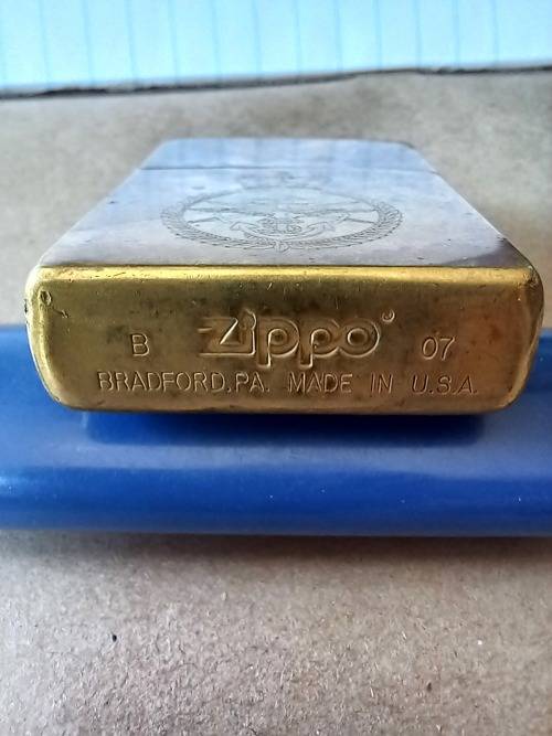 Zippo with inscription