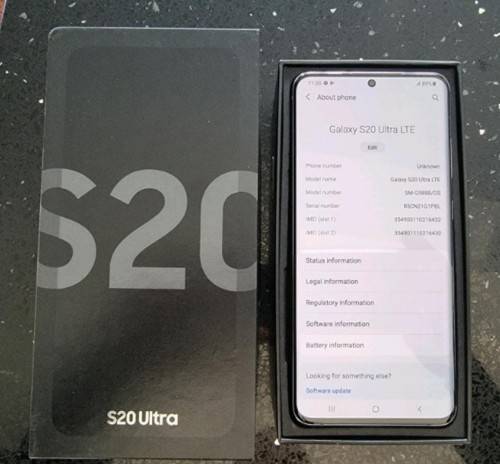 Samsung Galaxy S20 Ultra On Auction Now!!!