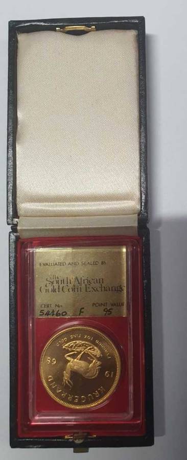 1968 Krugerrand Double Frosted 1oz Proof Gold SAGCE - Extremely RARE - Mintage Est: 500 - 1044