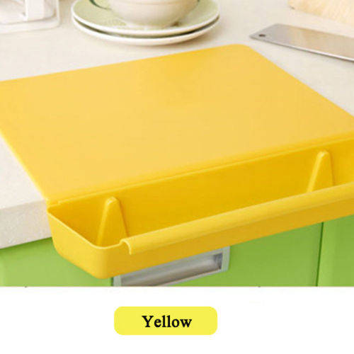 2 in 1 Kitchen Foldable Chopping Board Creative Non-slip Folding Cutting Board Camping Antibacteria