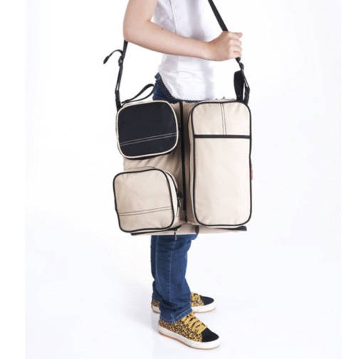 NEW 2 in 1  Multi-function Mummy Bag Baby Dolls Deluxe Portable Cot Bed Folding--with mosquito net