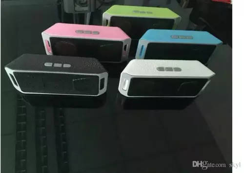 Mini Crack Bluetooth Speaker J12 Pill Pulse Speaker Mp3 Music Player Handsfree Support TF