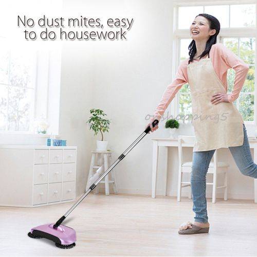 Magic Automatic Hand Push Sweeper Household Broom Cleaning Without Electricity