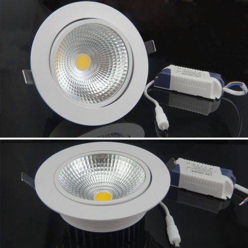 LED COB ceiling light 3W/5W/7W/9W/12W Recessed LED Spot downlight Lamp