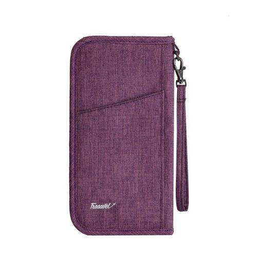 Passport Bag Men Women Travel Boarding Cards Ticket Holder Handbag Travel Wallet