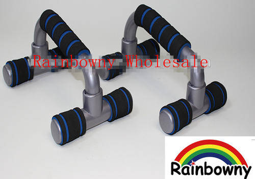 Plastic double color fitness push-ups