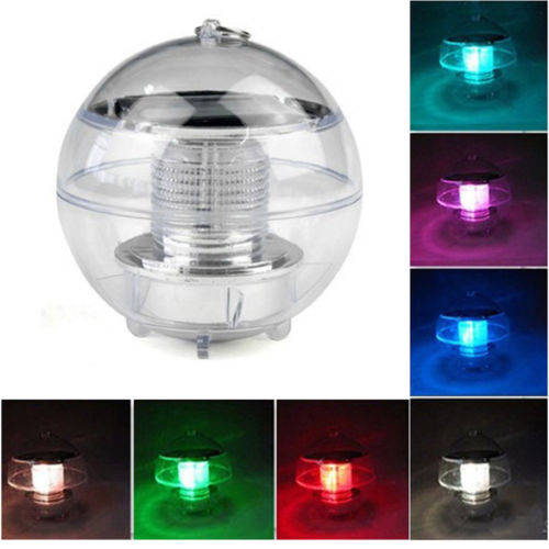 Color Changing Solar Floating Waterproof Light Garden Pond Lake Landscape Lamp