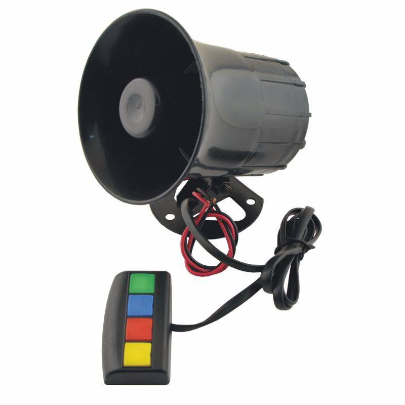 Universal Motorcycle Car Auto Vehicle Van Truck 4 Sound/Tone Loud Horn/Siren Max 12V