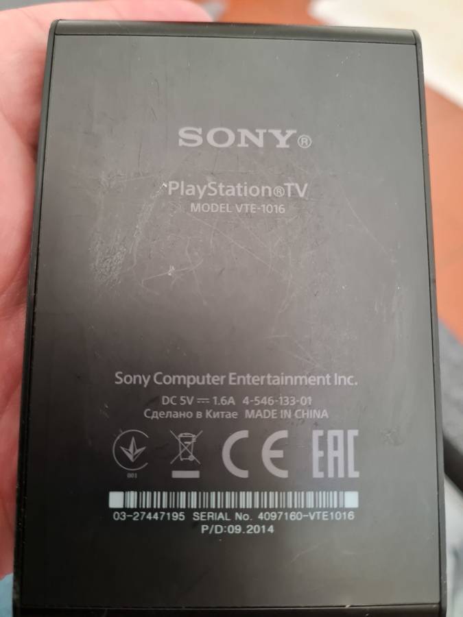 PlayStation TV working