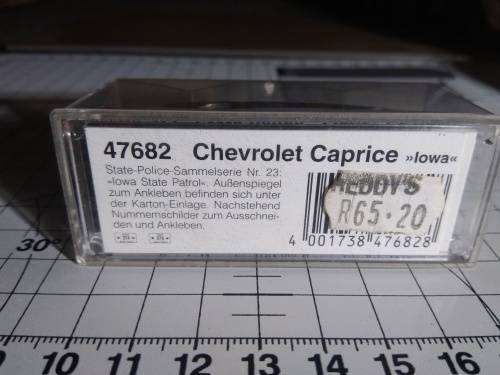 BUSCH Chevrolet Caprice HO Scale - 1/87