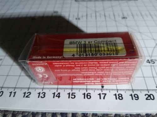 HERPA BMW 3-Series 2-door compact HO Scale - 1/87